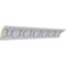 Ekena Millwork 2 1/2"H x 2 1/2"P x 3 5/8"F x 94 1/2"L, (2 3/4" Repeat), Bonetti Crown Moulding MLD02X02X03BO - alternate 4